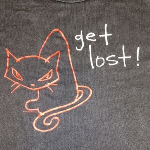 Vintage Emily The Strange Rare Graphic Tee Shirt Plus Size 2